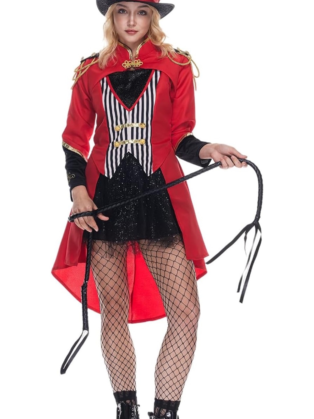 Sexy Women’s Ringmaster Costume Circus Halloween